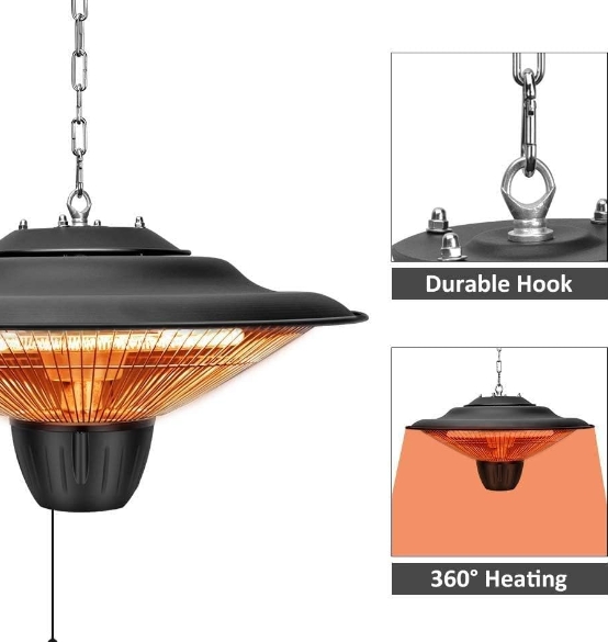 Electric radiant floor heater