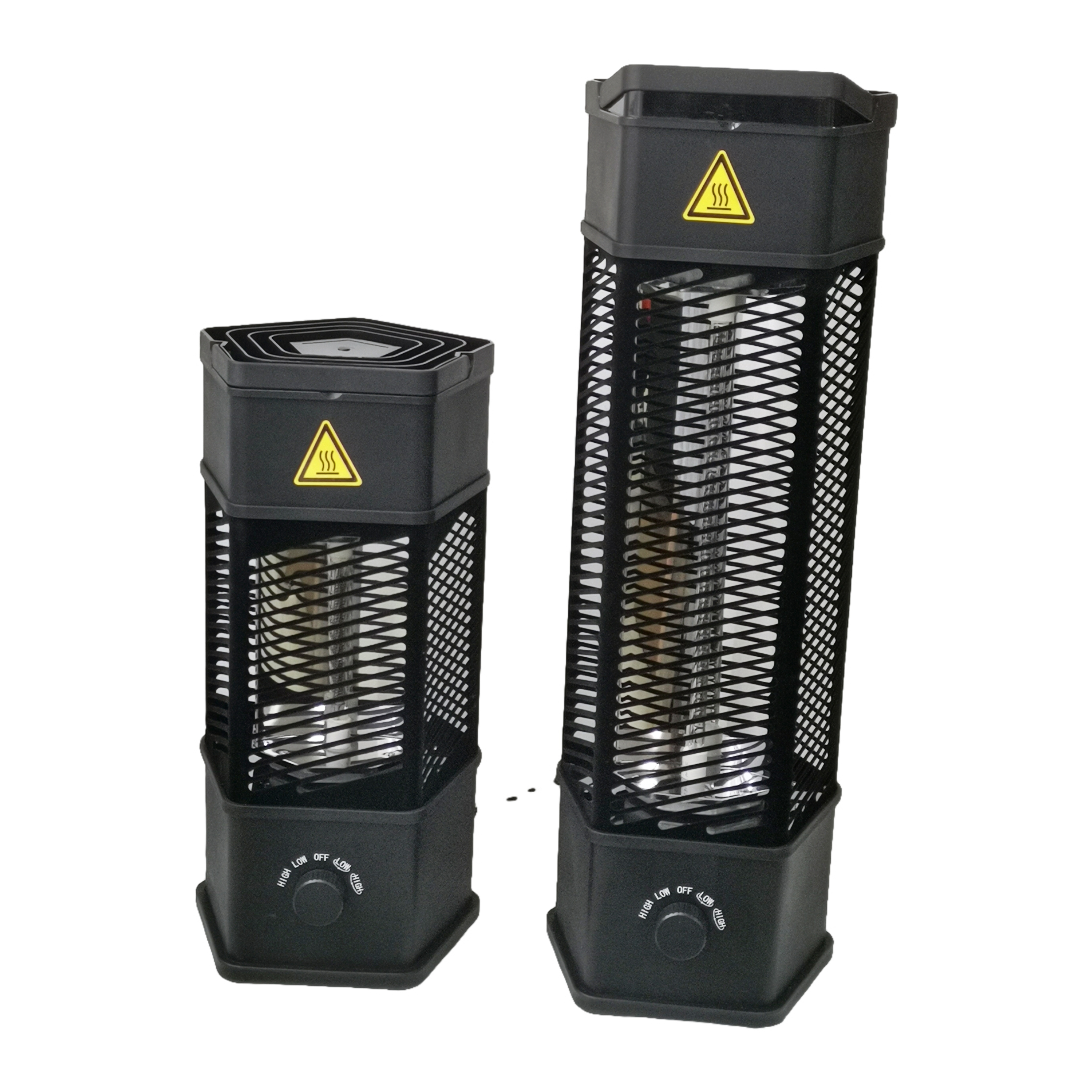 High ceiling factory radiator