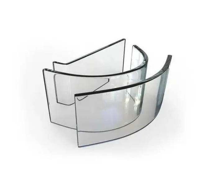 Train window glass annealing
