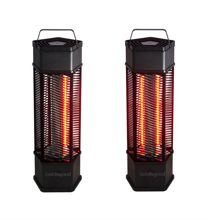Waterproof table heater IP55